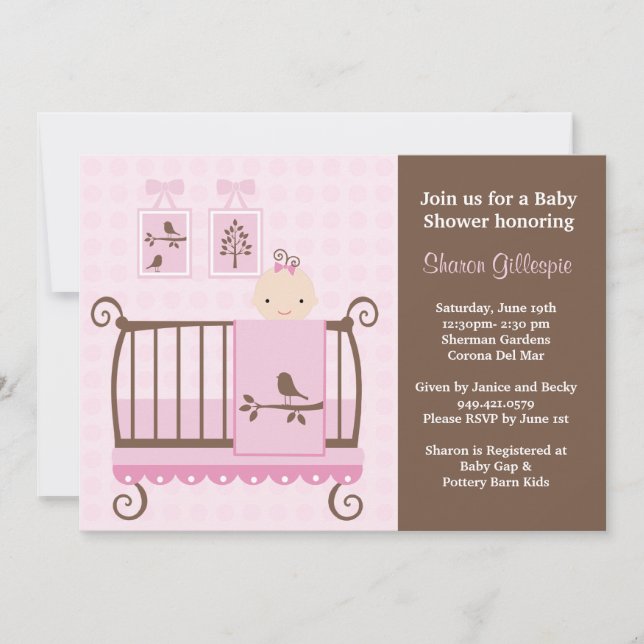 Invitación a Baby Shower (Anverso)