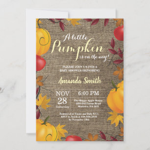 Invitación a Baby Shower amarilla de la bomba de o