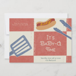 Invitación a Baby Shower Baby-Q