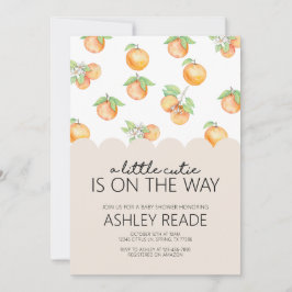Invitación a Baby Shower Cutie