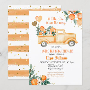 Invitación a Baby Shower Cutie