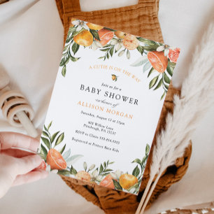 Invitación a Baby Shower Cutie