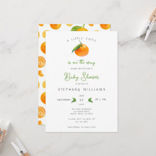 Invitación a Baby Shower Cutie