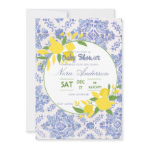 Invitación a Baby Shower Daydream en italiano