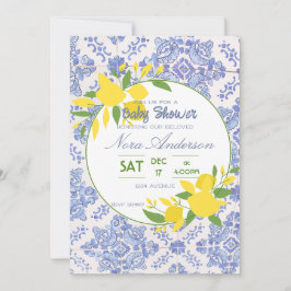 Invitación a Baby Shower Daydream en italiano