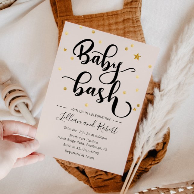 Invitación a Baby Shower de Baby Bash Couples (Subido por el creador)