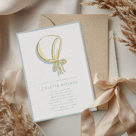 Invitación a Baby Shower de Baby Bonnet