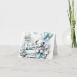 Invitación a Baby Shower de Baby Boy