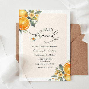 Invitación a Baby Shower de Baby Brunch