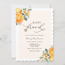 Invitación a Baby Shower de Baby Brunch