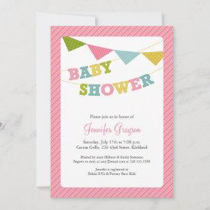 Invitación a Baby Shower de Baby Bunting