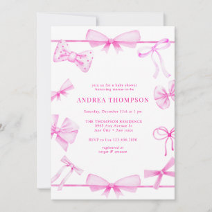 Invitación a Baby Shower de Baby Girl