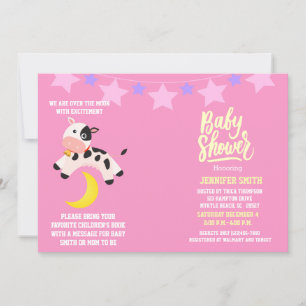 Invitación a Baby Shower de Baby Girl Nursery Rhym