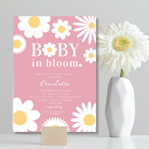 Invitación a Baby Shower de Baby In Bloom