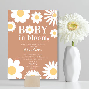 Invitación a Baby Shower de Baby In Bloom