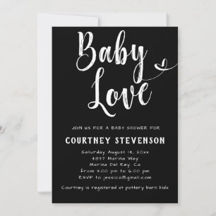 Invitación a Baby Shower de Baby Love
