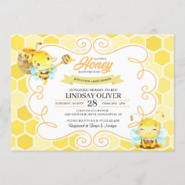 Invitación a Baby Shower de Bee