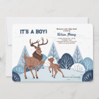 Invitación a Baby Shower de Buck and Son