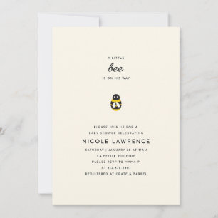 Invitación a Baby Shower de Bumblebee