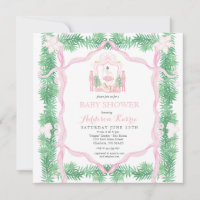 Invitación a baby shower de Cascanueces