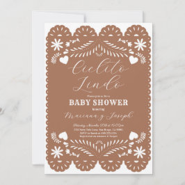 Invitación a Baby Shower de Cielito Lindo