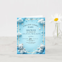 Invitación a Baby Shower de Cielito Lindo