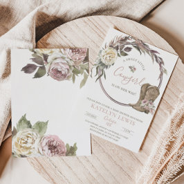 Invitación a Baby Shower de Cowgirl Country