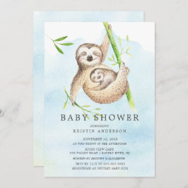 Invitación a Baby Shower de eslora corta