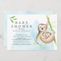 Invitación a Baby Shower de eslora corta