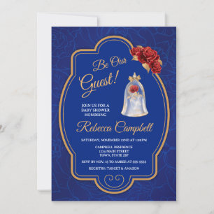 Invitación a Baby Shower de Fairytale Rosa encanta