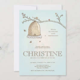 Invitación a Baby Shower de Honey Bee