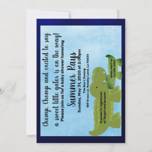 Invitación a Baby Shower de la ciénaga de ligadore