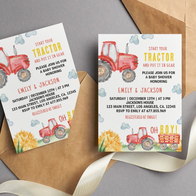 Invitación a Baby Shower de la fiesta de cumpleaño (Subido por el creador)