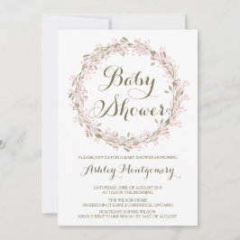 Invitación a Baby Shower de la guerra de invierno