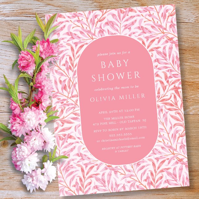 Invitación a Baby Shower de la hoja de brisa (Subido por el creador)