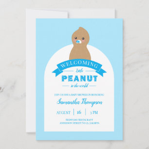 Invitación a Baby Shower de Little Peanut