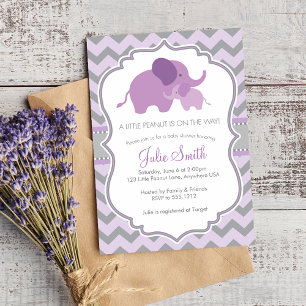 Invitación a Baby Shower de Little Peanut
