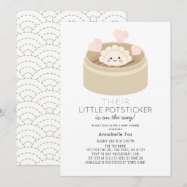 Invitación a Baby Shower de Little Potsticker
