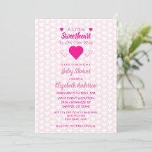 Invitación a Baby Shower de Little Squerido