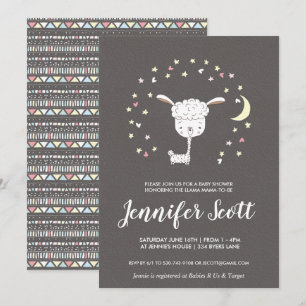 Invitación a Baby Shower de llamada pequeña