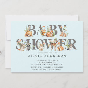 Invitación a Baby Shower de los amigos de Sweet Wo