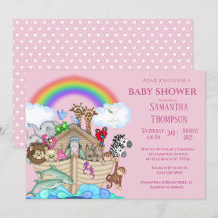 Invitación a Baby Shower de los Chicas árabes de N
