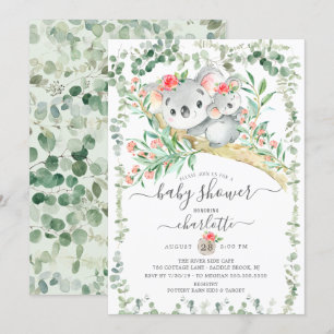 Invitación a Baby Shower de los Chicas del oso de