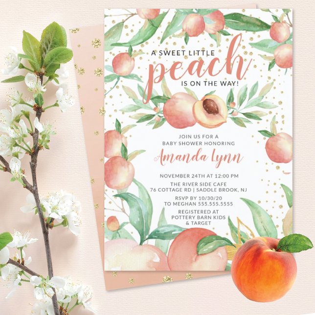 Invitación a Baby Shower de los Chicas dulces y pe (Subido por el creador)