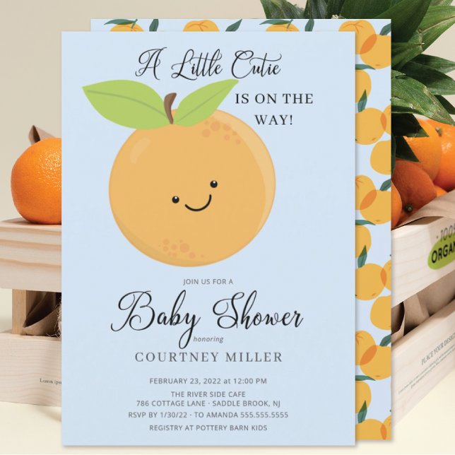 Invitación a Baby Shower de los niños pequeños (Subido por el creador)
