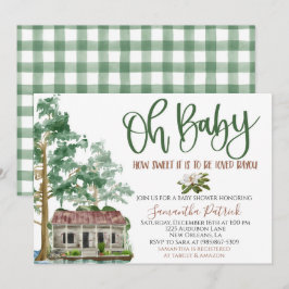 Invitación a Baby Shower de Louisiana Bayou