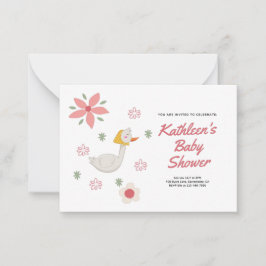 Invitación a Baby Shower de Madre Rosa Ganada