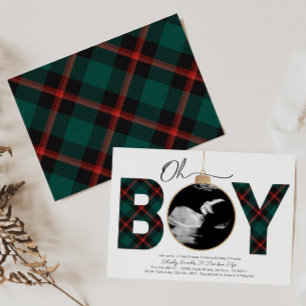 Invitación a Baby Shower de navidades