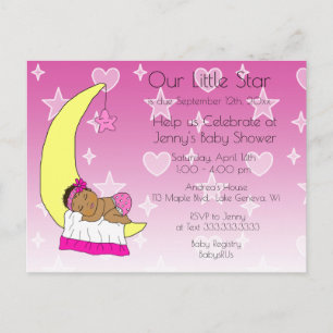 Invitación a Baby Shower de Nuestra Estrella Peque