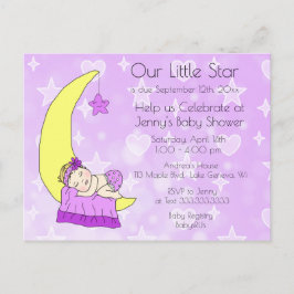 Invitación a Baby Shower de Nuestra Estrella Peque